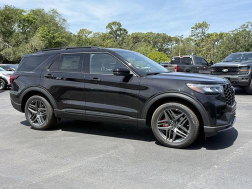 AGATE BLACK METALLIC 2026 Ford Explorer ST