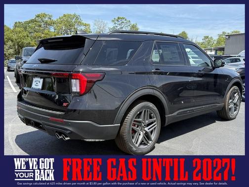 AGATE BLACK METALLIC 2026 Ford Explorer ST