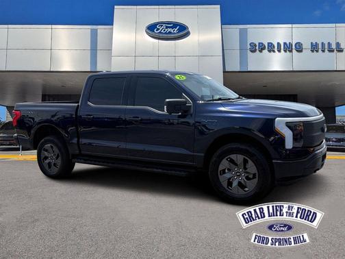 ANTIMATTER BLUE METALLIC 2025 Ford F-150 Lightning Flash