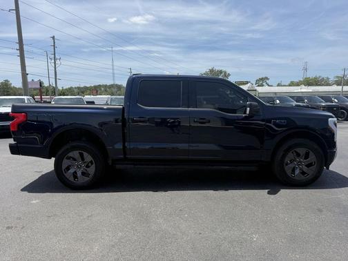 ANTIMATTER BLUE METALLIC 2025 Ford F-150 Lightning Flash