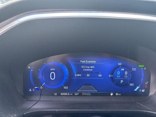 BLUE METALLIC 2020 Ford Escape Titanium