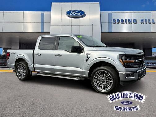 ICONIC SILVER METALLIC 2025 Ford F-150 XLT