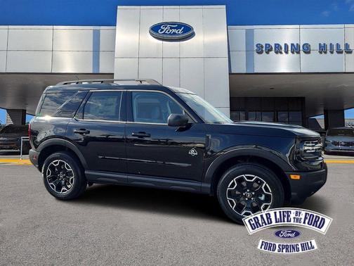 SHADOW BLACK 2025 Ford Bronco Sport Outer Banks