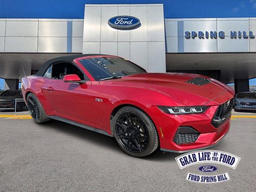 RAPID RED MET TINTED CC 2024 Ford Mustang GT Premium