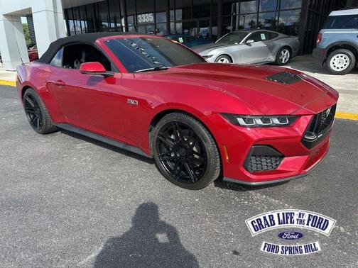 RAPID RED MET TINTED CC 2024 Ford Mustang GT Premium