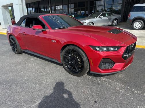RAPID RED MET TINTED CC 2024 Ford Mustang GT Premium