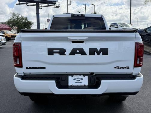 Bright White Clearcoat 2025 RAM 2500 Laramie Mega Cab 4x4 6'4' Box