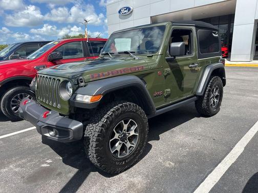 Sarge Green Clearcoat 2021 Jeep Wrangler Rubicon