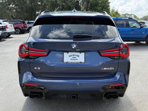 Phytonic Blue Metallic 2024 BMW X3 M40i