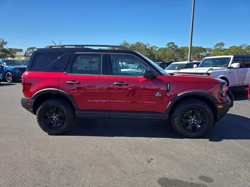 RUBY RED METALLIC TC 2025 Ford Bronco Sport Outer Banks