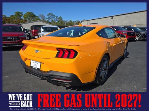 ORANGE FURY METALLIC TC 2026 Ford Mustang EcoBoost Premium