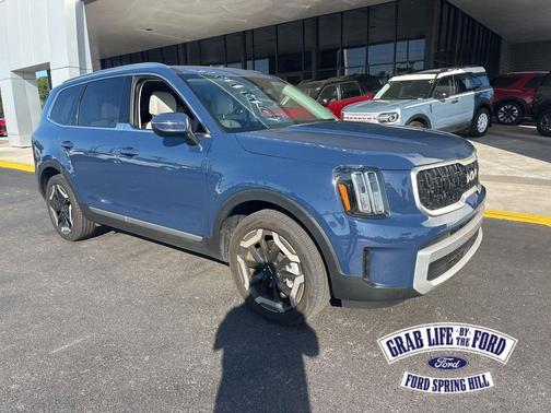 Midnight Lake Blue 2024 Kia Telluride EX