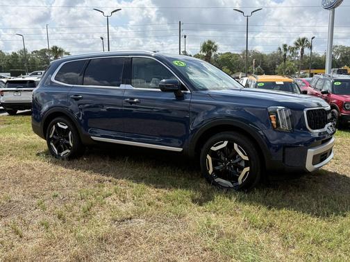 Midnight Lake Blue 2024 Kia Telluride EX