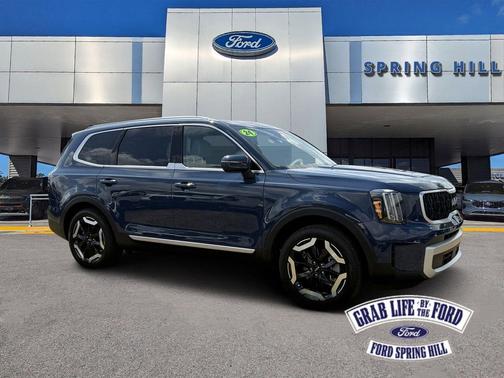 Midnight Lake Blue 2024 Kia Telluride EX
