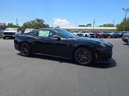 SHADOW BLACK 2025 Ford Mustang Dark Horse Fastback