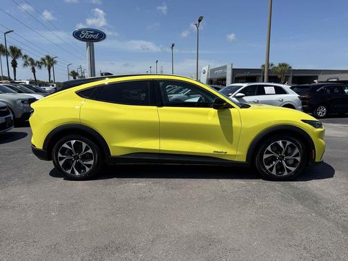 GRABBER YELLOW 2025 Ford Mustang Mach-E Select