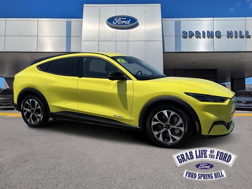 GRABBER YELLOW 2025 Ford Mustang Mach-E Select