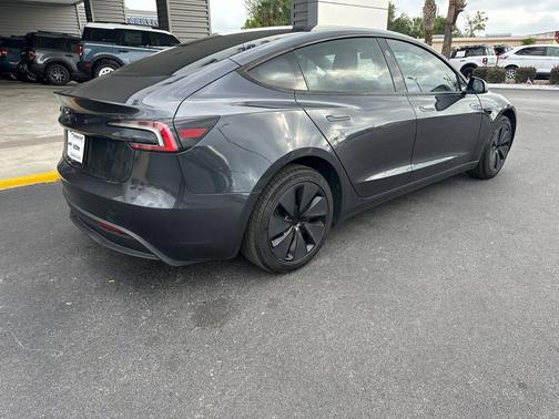 Stealth Gray 2025 Tesla Model 3 Long Range