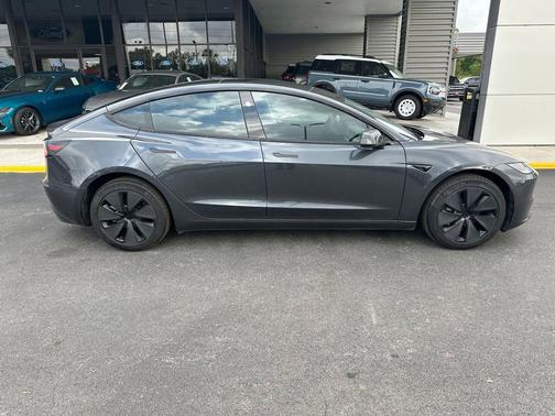 Stealth Gray 2025 Tesla Model 3 Long Range