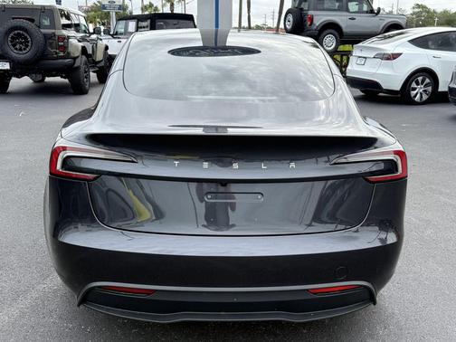 Stealth Gray 2025 Tesla Model 3 Long Range