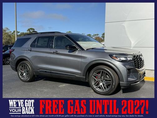 CARBONIZED GRAY METALLIC 2026 Ford Explorer ST