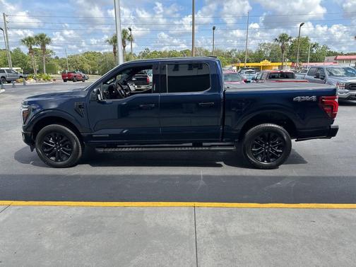 ANTIMATTER BLUE METALLIC 2024 Ford F-150 Lariat