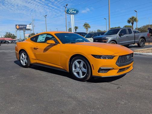 ORANGE FURY METALLIC TC 2026 Ford Mustang EcoBoost