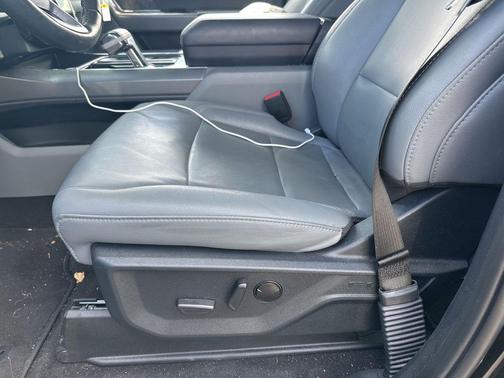 Black Metallic 2025 Ford F-150 Lightning Flash