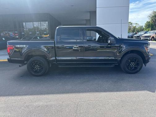 AGATE BLACK METALLIC 2025 Ford F-150 XLT