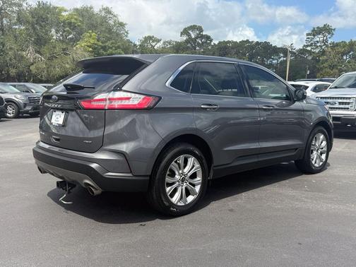 CARBONIZED GRAY 2023 Ford Edge Titanium