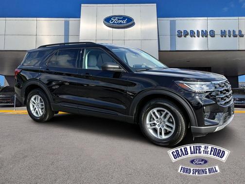 AGATE BLACK METALLIC 2026 Ford Explorer Active