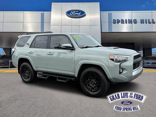 Lunar Rock 2022 Toyota 4Runner TRD Off Road Premium