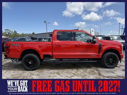 Race Red 2026 Ford F-250 Lariat