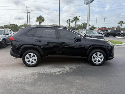 Midnight Black Metallic 2019 Toyota RAV4 LE