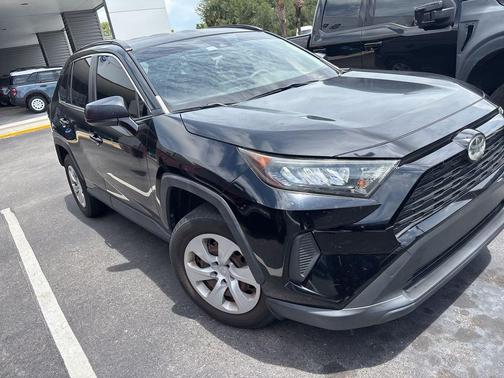Midnight Black Metallic 2019 Toyota RAV4 LE