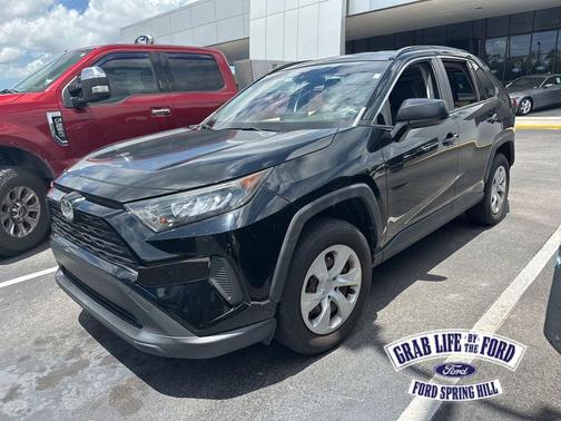 Midnight Black Metallic 2019 Toyota RAV4 LE