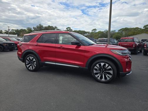 RAPID RED MET TINTED CC 2026 Ford Explorer Platinum