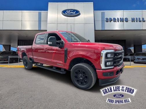 RAPID RED 2024 Ford F-250 Lariat