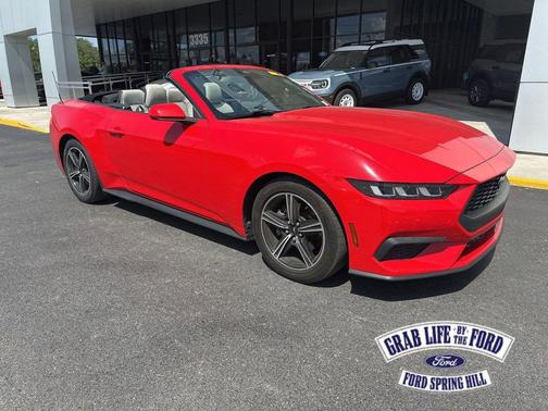 RACE RED 2024 Ford Mustang EcoBoost Premium