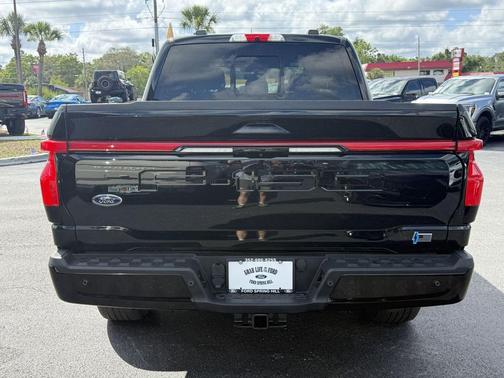 AGATE BLACK METALLIC 2023 Ford F-150 Lightning LARIAT