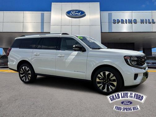 STAR WHITE MET TRI-COAT 2025 Ford Expedition Max Platinum