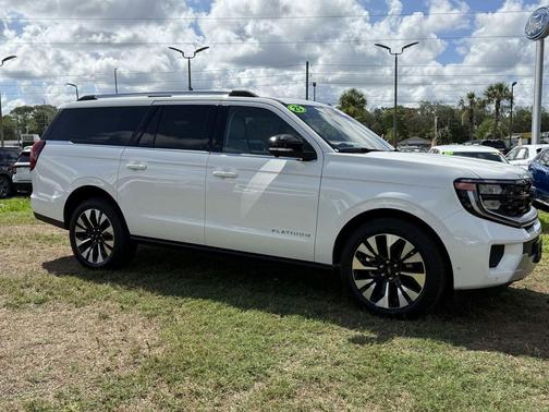 STAR WHITE MET TRI-COAT 2025 Ford Expedition Max Platinum