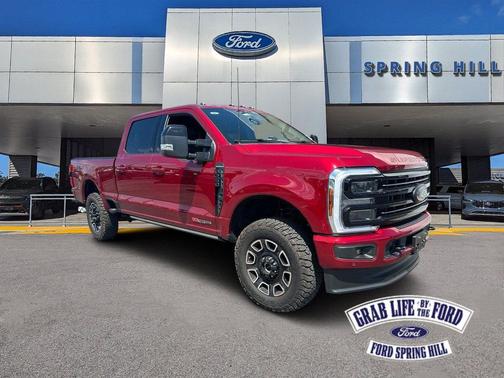 RUBY RED 2026 Ford F-250 Platinum