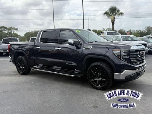 Titanium Rush Metallic 2024 GMC Sierra 1500 SLT
