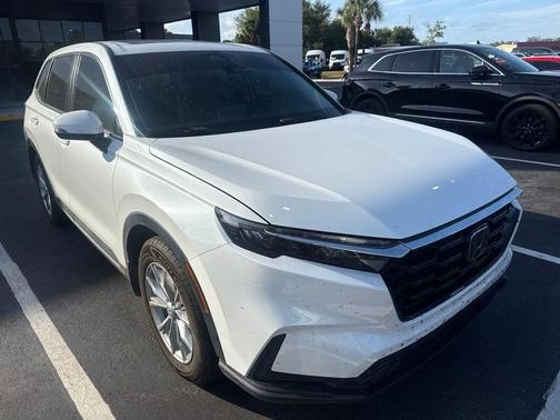 Platinum White Pearl 2023 Honda CR-V EX-L