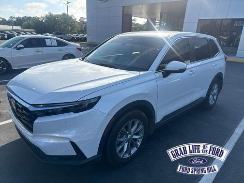 Platinum White Pearl 2023 Honda CR-V EX-L