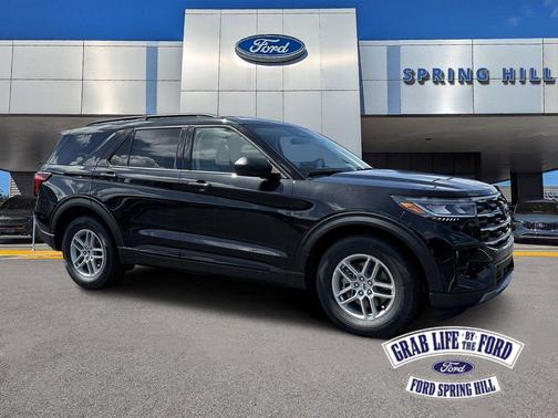 AGATE BLACK METALLIC 2026 Ford Explorer Active