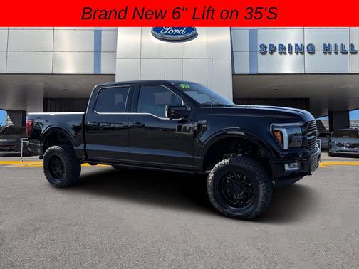 AGATE BLACK METALLIC 2025 Ford F-150 Platinum