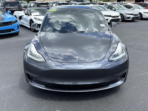 Midnight Silver Metallic 2020 Tesla Model 3 Long Range