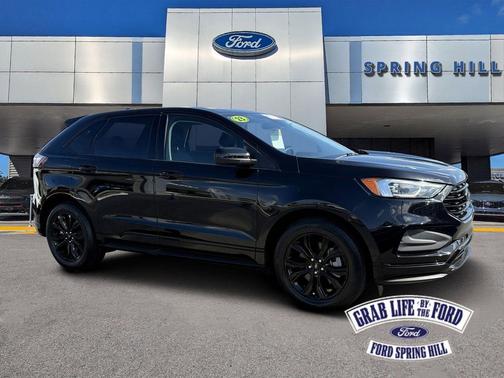 AGATE BLACK METALLIC 2023 Ford Edge SE